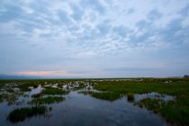 Гуху озеро Ґаннан в провінції Ганьсу, Китай — стокове фото