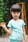 The portrait of a lovely little girl — Stock Photo