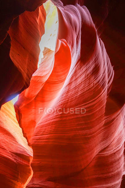 Antelope Canyon en Reserva Navajo, Arizona, Estados Unidos - foto de stock
