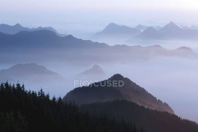 Beautiful mountain scenery in Henan Province, China — Stock Photo