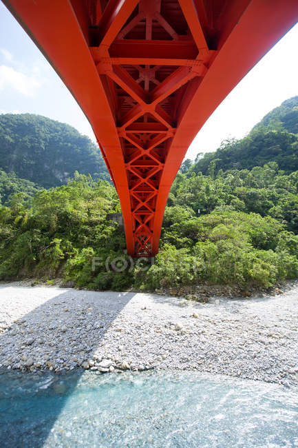 Tailuge Parque Forestal Nacional de Hualian en Taiwán - foto de stock