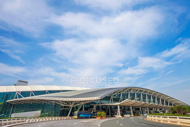 Aéroport de Guangzhou Baiyun dans la province du Guangdong, Chine — Photo de stock