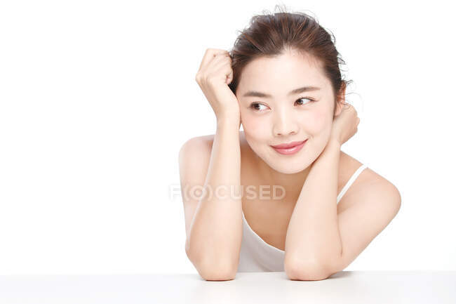 Die junge Frau Make-up Portrait — Stockfoto