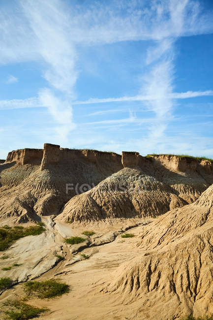 Удивительный пейзаж Tulin Landform города Датун, провинция Шаньси, Китай — стоковое фото