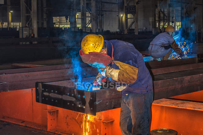 Interno della fabbrica della città di Chongqing, Cina — Foto stock