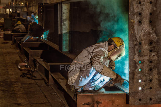 Factory interior of Chongqing City, China — Stock Photo