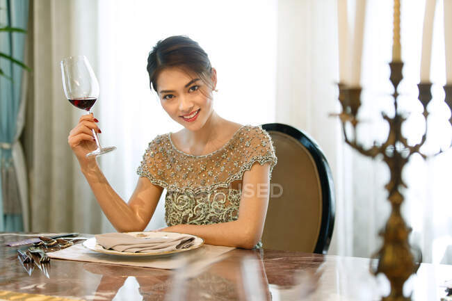 Young women in the party — Stock Photo