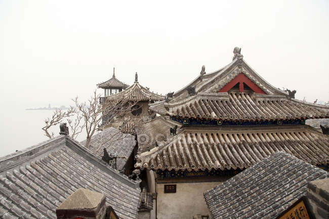 Paesaggio di Penglaige, provincia di Shandong, Cina — Foto stock