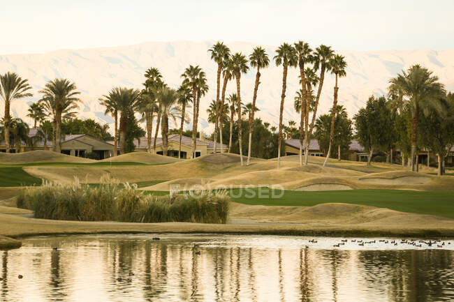 Terrain de golf — Photo de stock