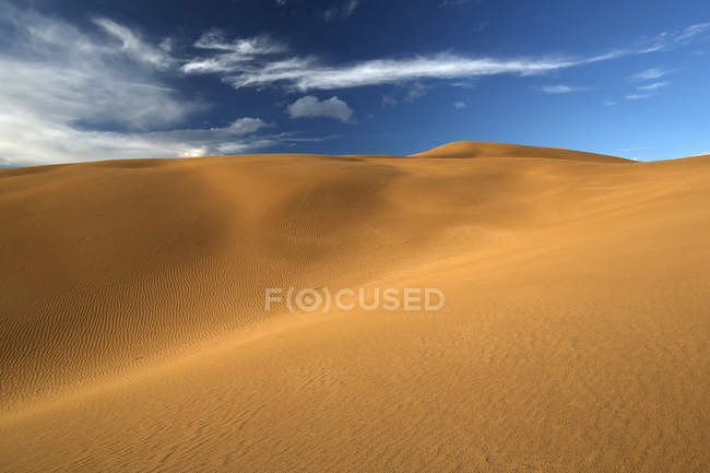 Красиві пейзажі пустелі внутрішньої Монголії, Китай — стокове фото