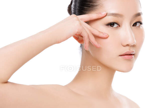 The young woman makeup — Stock Photo