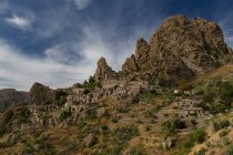 Pentedattilo, an ancient village in the Grecanica Area of the Aspromonte National Park, Calabria, Italy, Europe — Stock Photo