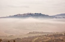 Montepulciano, Val d 'Orcia, Siena provincia, Toscana, Italia, Europa - foto de stock