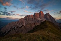Monte Pelmo, Dolomitas orientales, Borca di Cadore, Veneto, Italia - foto de stock
