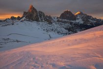 Col Piombin, Giau Pass, Dolomites, Veneto, Itália — Fotografia de Stock