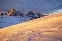 Графа Piombin, Giau Pass, Доломітові Альпи, Венето, Італія — стокове фото