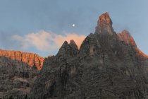 Sorapis group, Dolomites, Auronzo di Cadore, Belluno, Veneto, Italia - foto de stock