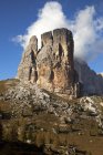 Torre Grande d'Averau, Cinque Torri, Ampezzo Dolomites, Cortina d'Ampezzo, Veneto, Italie — Photo de stock