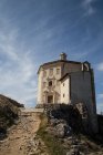 Chiesa di Santa Maria della piet, Rocca Calascio, Abruzzo, Italia — Foto stock