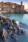 A aldeia marítima de Tellaro, Lerici, La Spezia gulf, Ligury, Itália, Europa — Fotografia de Stock