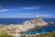 Farol de Punta Scorno, ilha de Asinara, Porto Torres, Sardenha, Itália, Europa — Fotografia de Stock