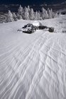 Snow, Bruncuspina, Gennargentu, Fonni (NU), Cerdeña, Italia - foto de stock