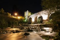 Devil 's Bridge, Tolentino, Marche, Itália, Europa — Fotografia de Stock