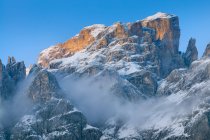 Croda dei Toni, Cima d 'Auronzo, Auronzo, Cadore, Sesto, Dolomites, Alps, Veneto, Italy — стоковое фото