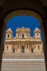 St. Nicholas Cathedral, Noto, Sicily, Italy, Europe — Stock Photo