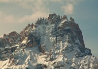 Les roches des Dolomites de Sesto, vallée de Pusteria, Trentin-Haut-Adige, Italie, corde — Photo de stock