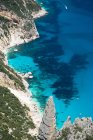 Punta Caroddi e Cala Goloritz, Veduta da Salinas, Baunei, Ogliastra, Golfo di Orosei, Sardinia, Italy — стокове фото