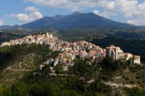Paesaggio urbano di Rivello, Calabria, Italia, Europa — Foto stock