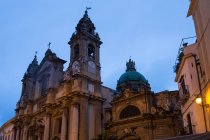 Iglesia, Palermo, Sicilia, Italia, Europa - foto de stock