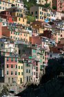 Foreshortening, Riomaggiore, Ligury, Italy — Stock Photo