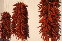Chili peppers, Ischia, Campania, Italy — Stock Photo