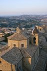 Vista dalla Torre Civica, Macerata, Marche, Italia, Europa — Foto stock