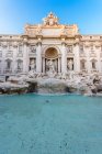 Trevi Fountain after restoration in Trevi square, Rome, UNESCO, World Heritage Site, Lazio, Italy, Europe — Stock Photo