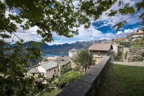 Aldeia de Sanico, Vendrogno, Lago Como, Lombardia, Itália, Europa — Fotografia de Stock
