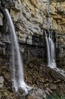 Pis del Pesio waterfall, Pesio valley (Valle Pesio), Marguareis park, Piedmont, Italy, Europe — Stock Photo
