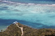 Nussbaumbucht, jungfräuliches Gorda ist die drittgrößte und zweitbevölkerungsreichste der britischen Jungferninseln, britisches Überseegebiet — Stockfoto