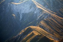Вид з високою піку гори поблизу Rifugio Duca Degli Абруцці, 2388m на Кампо-Імпере, Абруццо, Італія — стокове фото