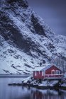 Nusfjord, Lofoten Island, Noruega, Europa — Fotografia de Stock