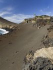 Nature Reserve Vulcao dos Capelinhos. Faial Island, an island in the Azores (Ilhas dos Acores) in the Atlantic ocean. The Azores are an autonomous region of Portugal. — Stock Photo