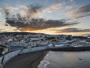 Cityscape. Capital Angra do Heroismo, the historic center is part of UNESCO world heritage.   Island Ilhas Terceira, part of the Azores (Ilhas dos Acores) in the atlantic ocean, an autonomous region of Portugal. Europe, Azores, Portugal. — Stock Photo