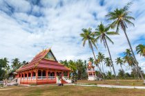 Buddhist Temple in Don Khon island, Paks, Laos, Asia — Stock Photo