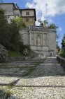 Fontana del Mos, Santa Maria del Monte, Sacro Monte di Varese, UNESCO, Patrimonio dell'Umanità, Lombardia, Italia, Europa — Foto stock