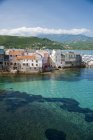 Stadtbild von Saint-florent, Haute-Corse, Korsika, Frankreich, Europa — Stockfoto