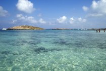 Playa Ses Illetes, Балеарские острова, Форментера, Испания, Европа — стоковое фото