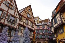 Navidad, Colmar, Alsacia, Francia, Europa - foto de stock