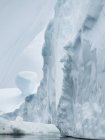 Ilulissat Icefjord também chamado de cangia ou Ilulissat Kangerlua na Baía Disko. O fiorde de gelo está listado como patrimônio mundial da UNESCO. América do Norte, Gronelândia, Dinamarca — Fotografia de Stock